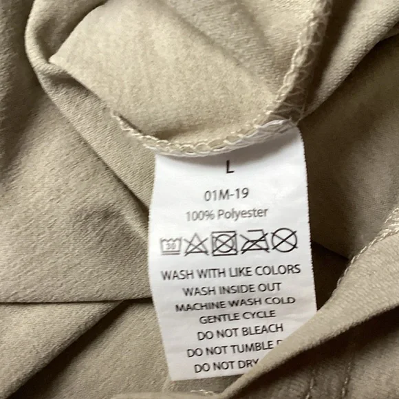 Life Is Good Gray Tee with Blue and Pink Graphic - Picture 4 of 5